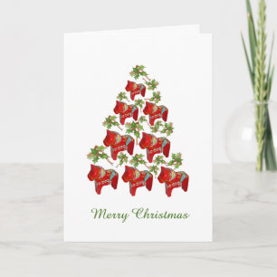 Dala Pferd, das an Sie Weihnachtskarte denkt Feiertagskarte