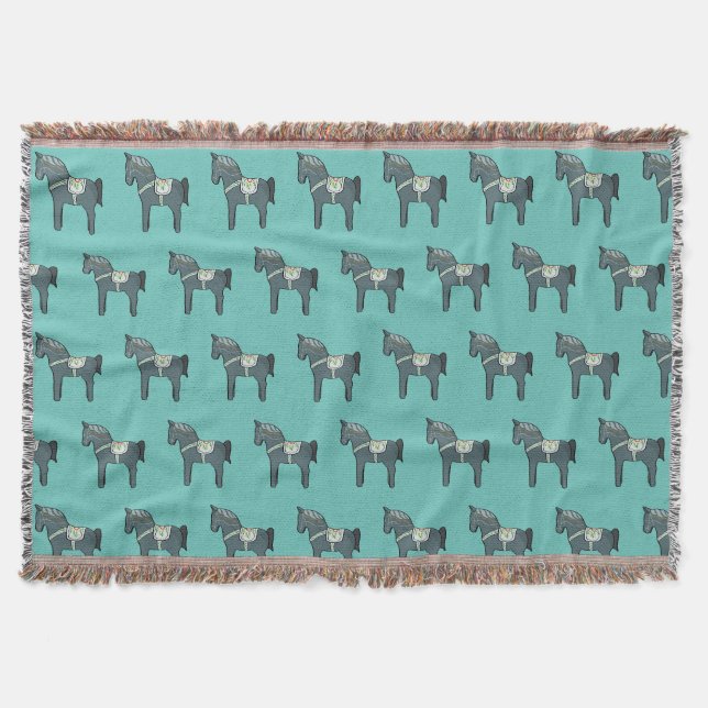 Dala Pferd Decke (Vorderseite)