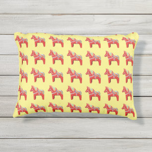 Dala Pferd Outdoor Pillow Kissen Für Draußen