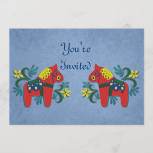 Dala PferdeParty Einladung