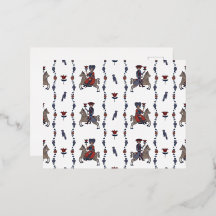 Dala W - Foil Postcards