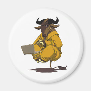 Dalai Gnu Magnet