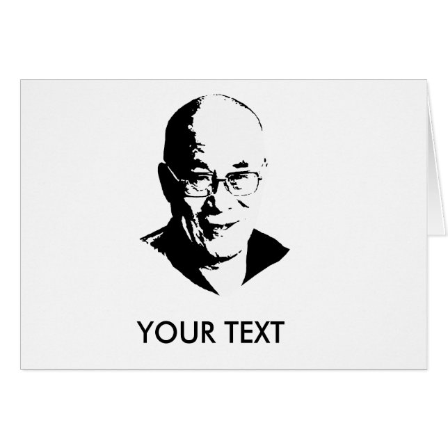 Dalai Lama (Vorderseite (Horizontal))