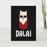 Dalai Lama Funny Alpaca Geschenk Llamaste Cool