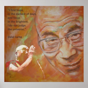 Dalai Lama - Hope Poster