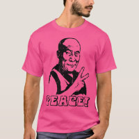 Dalai Lama Peace Sign
