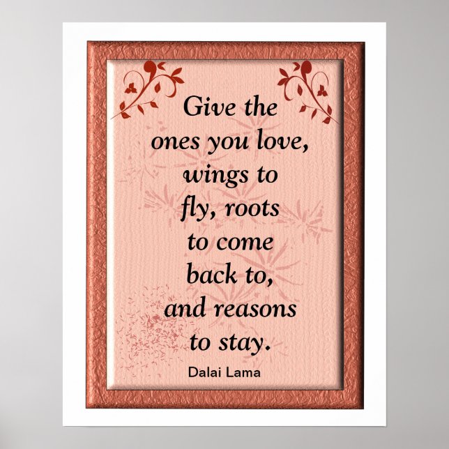 Dalai Lama Poster (Vorne)