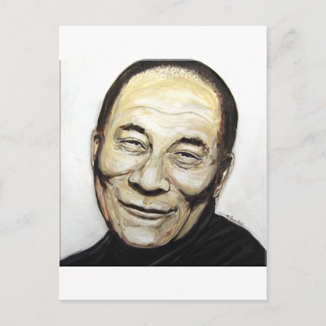 Dalai Lama Postkarte (Vorderseite)