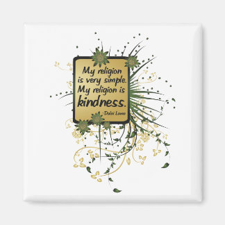 Dalai Lama Religion Zitat Magnet