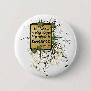 Dalai Lama-Religions-Zitat Button