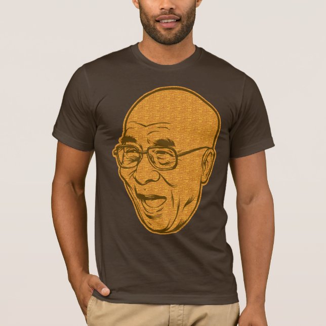 Dalai Lama sind T - Shirt ungehorsam (Vorderseite)
