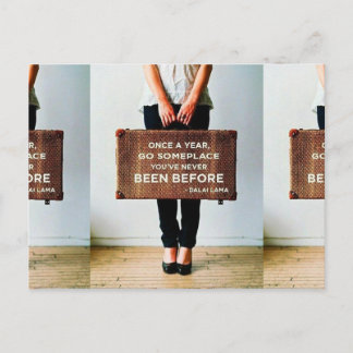 Dalai Lama Travel Postcard Postkarte