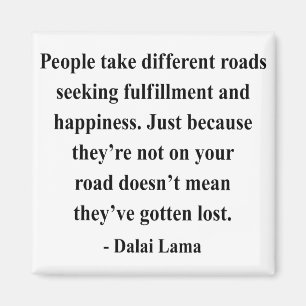 Dalai Lama Zitat 1a Magnet
