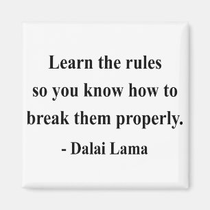 Dalai Lama Zitat 2a Magnet