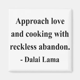 Dalai Lama Zitat 3a Magnet