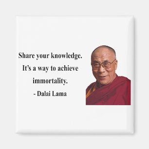 Dalai Lama Zitat 5b Magnet