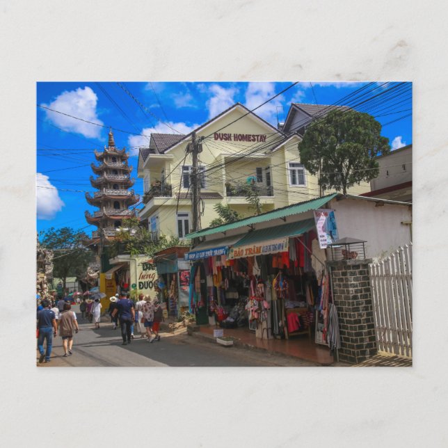 Dalat Vietnam 2019 Postkarte (Vorderseite)