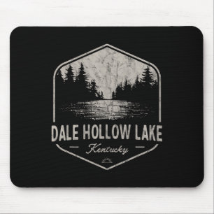 Dale Hollow Lake Kentucky Outdoor Vintage Mousepad