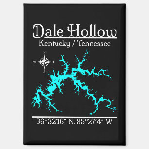 Dale Hollow Lake Kentucky Tennessee Seeschifffahrt Magnet