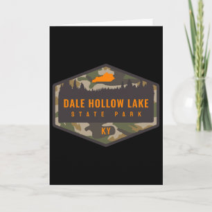 Dale Hollow Lake State Park Kentucky Ky Tarnung Karte