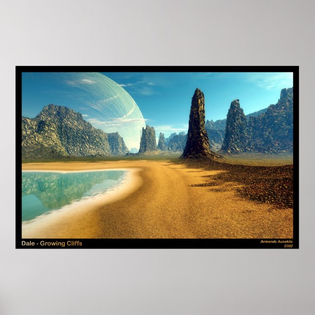 Dale - Wachende Klippen Poster (Vorne)