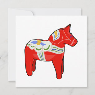 Dalecarlisches Pferd Einladung
