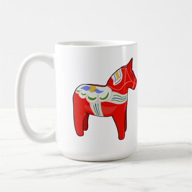 Dalecarlisches Pferd Kaffeetasse (Links)