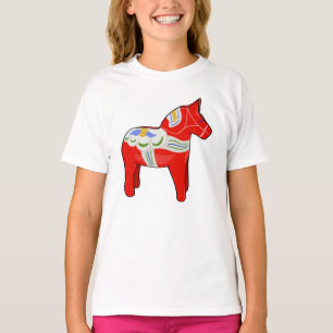 Dalecarlisches Pferd T-Shirt