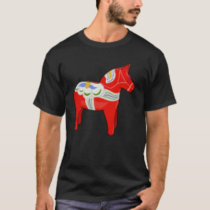 Dalecarlisches Pferd T-Shirt