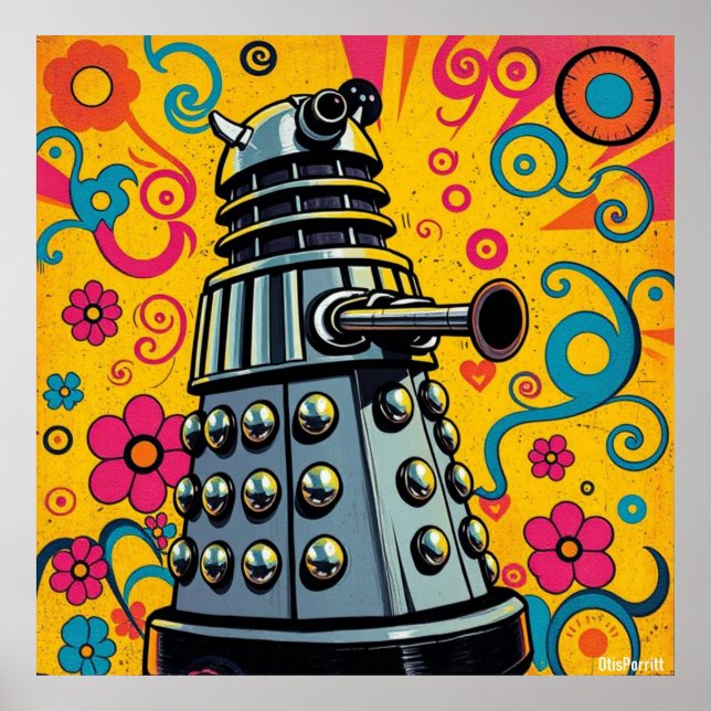 DALEKS OF LOVE-6 POSTER (Vorne)