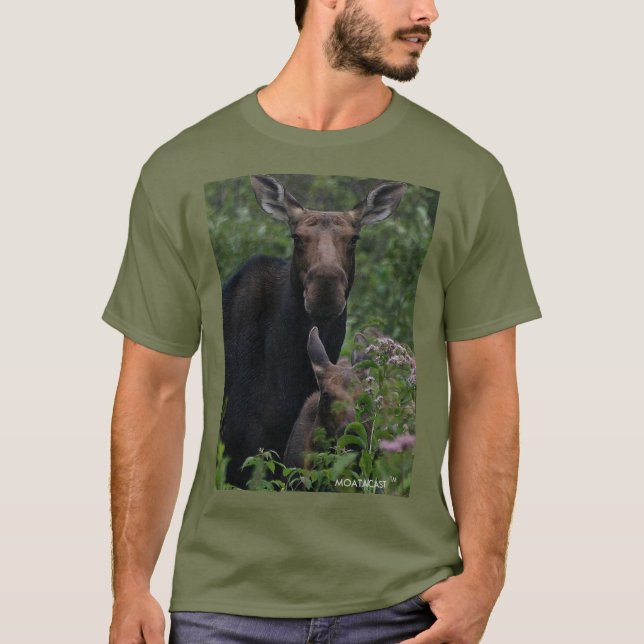 Dales Elche u. Kalb-T - Shirt (MOATACAST) (Vorderseite)