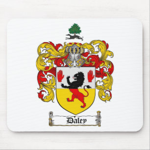 DALEY-FAMILIENWAPPEN - DALEKOSTEN VON WAFFEN MOUSEPAD