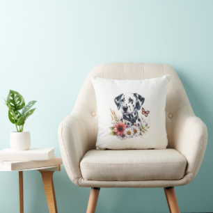 Dalformation Floral Kissen