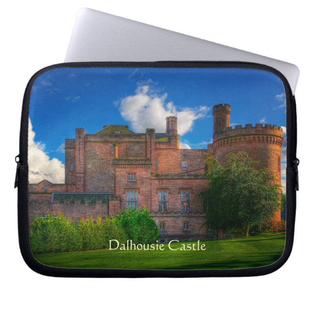Dalhousie Castle, Midlothian, Schottland Laptopschutzhülle (Vorderseite)
