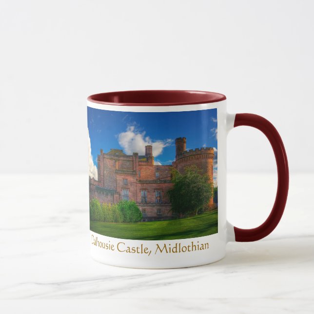 Dalhousie Schloss, Midlothian, Schottland Tasse (Rechts)