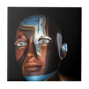 Dali 3d Illustrationen auf Waren Fliese