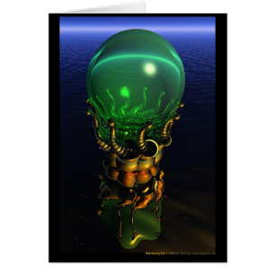 Dali, der Ball anstarrt