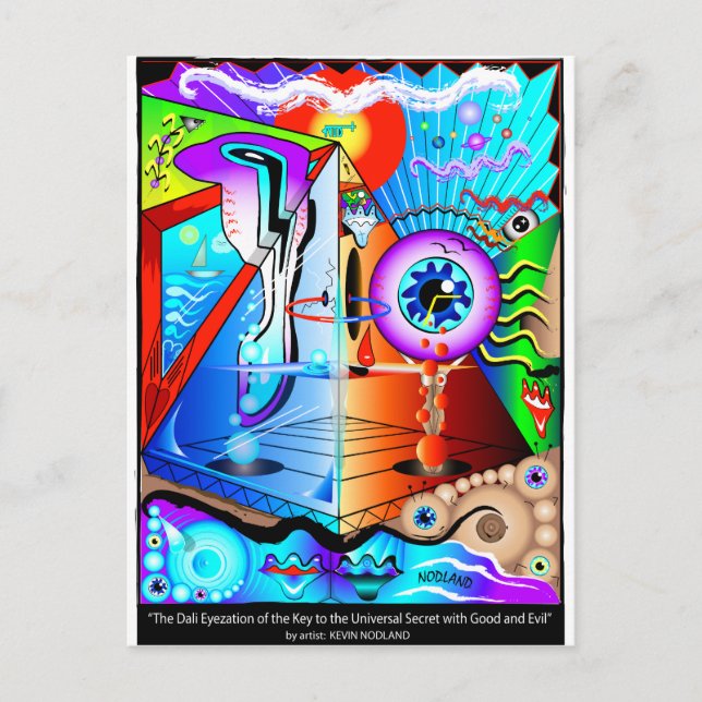 DALI Eyeisation Postkarte (Vorderseite)