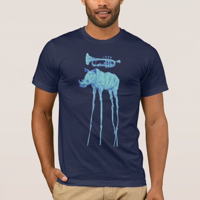 Dali Nashorn T-Shirt (Vorderseite)