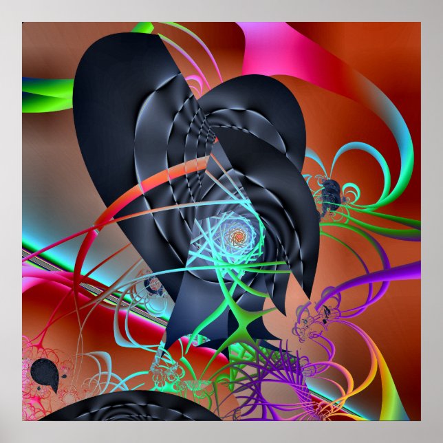 'Dali-Scape' Poster (Vorne)