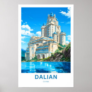 Dalian China Travel Print Poster