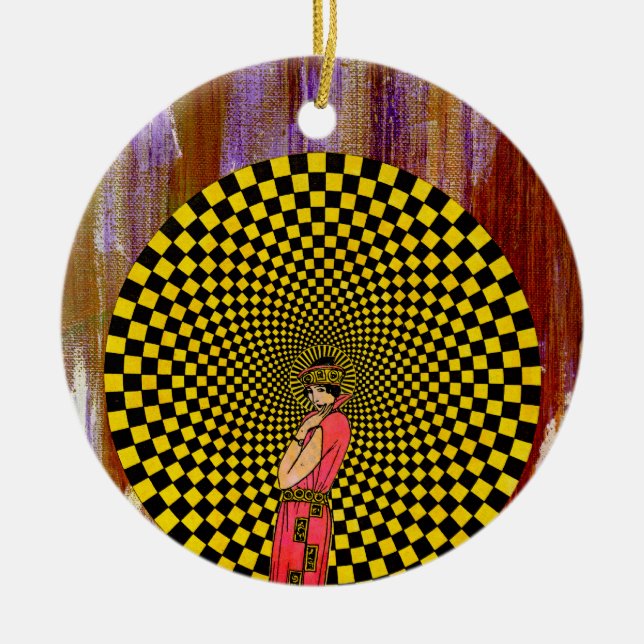 Daliance von Michael Moffa Keramikornament (Vorne)