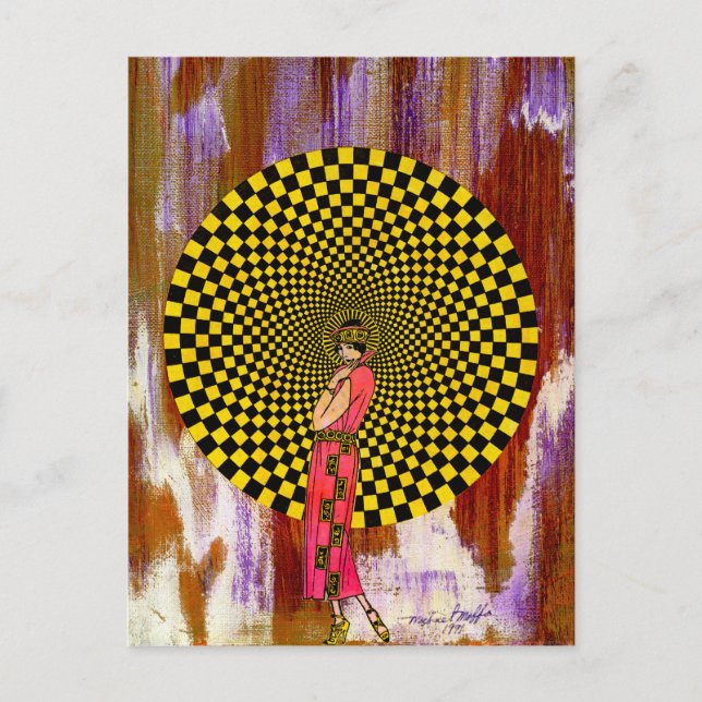 Daliance von Michael Moffa Postkarte (Vorderseite)