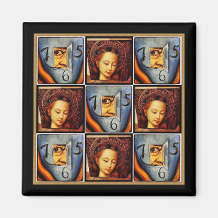 Dalimadonna Küchenmagnet Kühlschrank Magnet