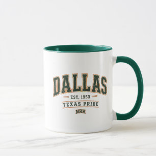 Dallas 1953 Texas Stolz Vintage-Americana-Tasse Tasse