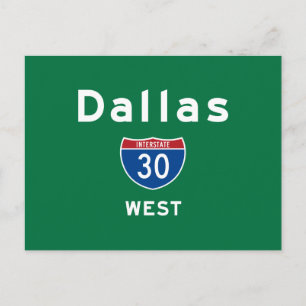 Dallas 30 postkarte