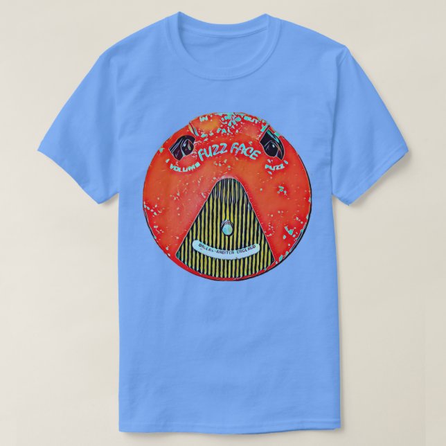 Dallas Arbiter Fuzz Face Pedal T-Shirt (Design vorne)
