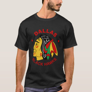 Dallas Black Hawks Vintage-Eishockeyfan  T-Shirt
