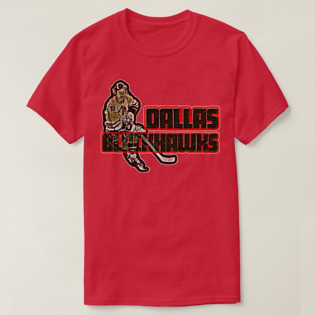 Dallas Blackhawks Hockey T-Shirt (Design vorne)