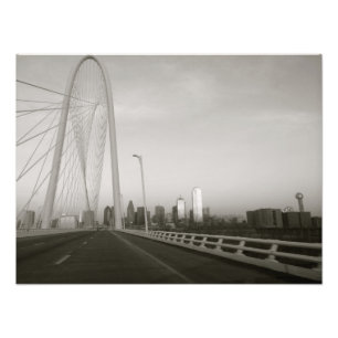 Dallas-Brücke Fotodruck